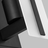 LED Bath Wall Sconce — W: 4.75" × H: 10.00" × D: 4.88"