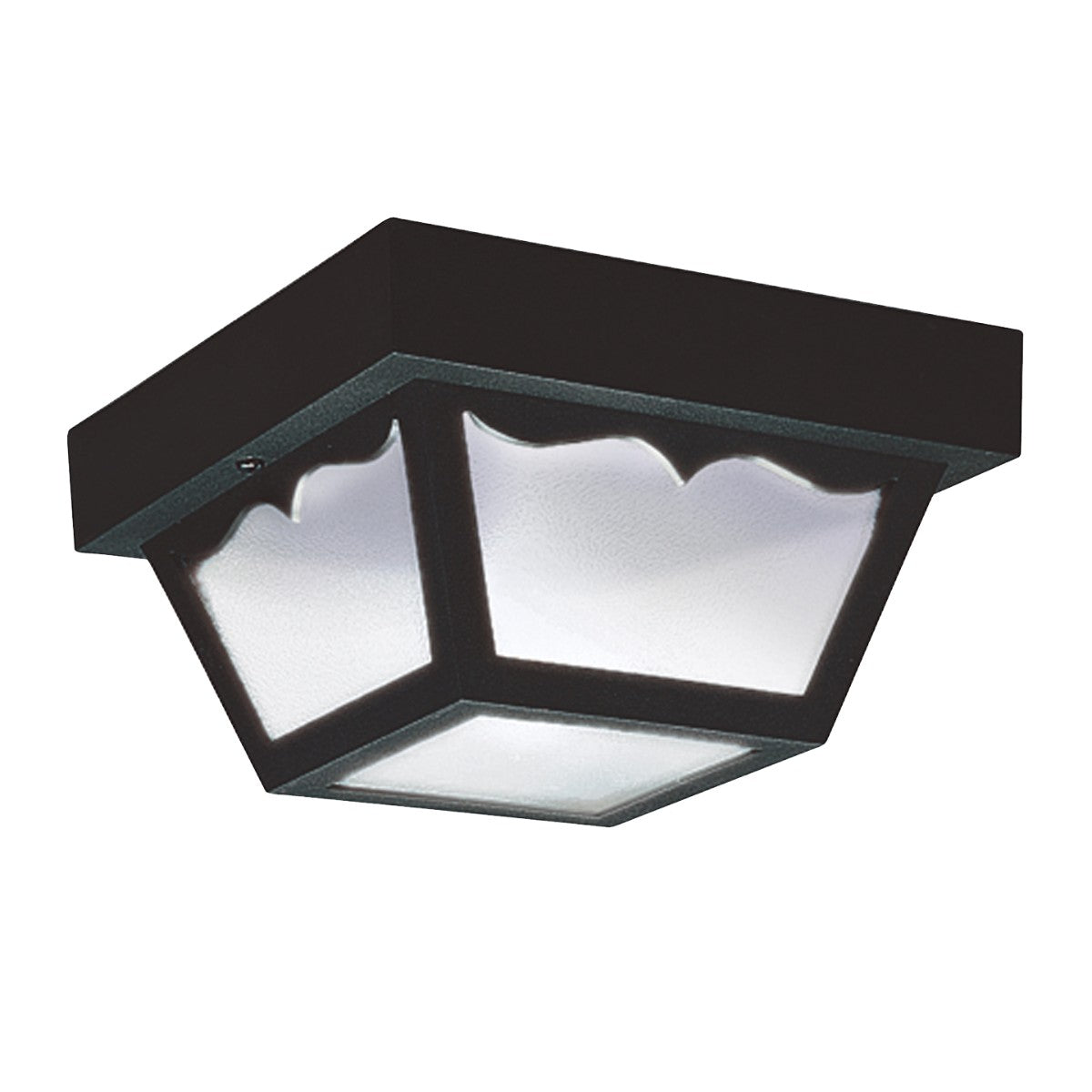 Outdoor One Light Flush Mount