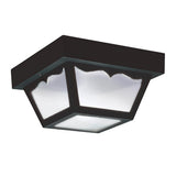 Outdoor One Light Flush Mount