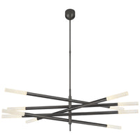 Rousseau Grande Ten Light Articulating Chandelier