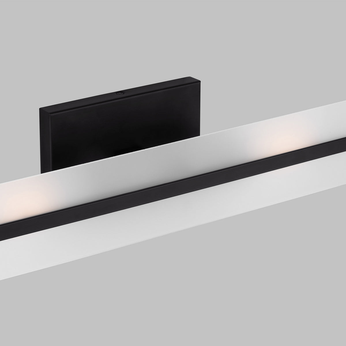 LED Bath Wall Sconce — W: 4.75" × H: 17.88" × D: 4.88"