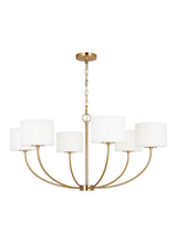Six Light Chandelier — 17.13"