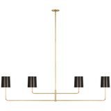 Go Lightly 70" Four Light Linear Chandelier