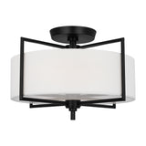 Two Light Semi-Flush Mount