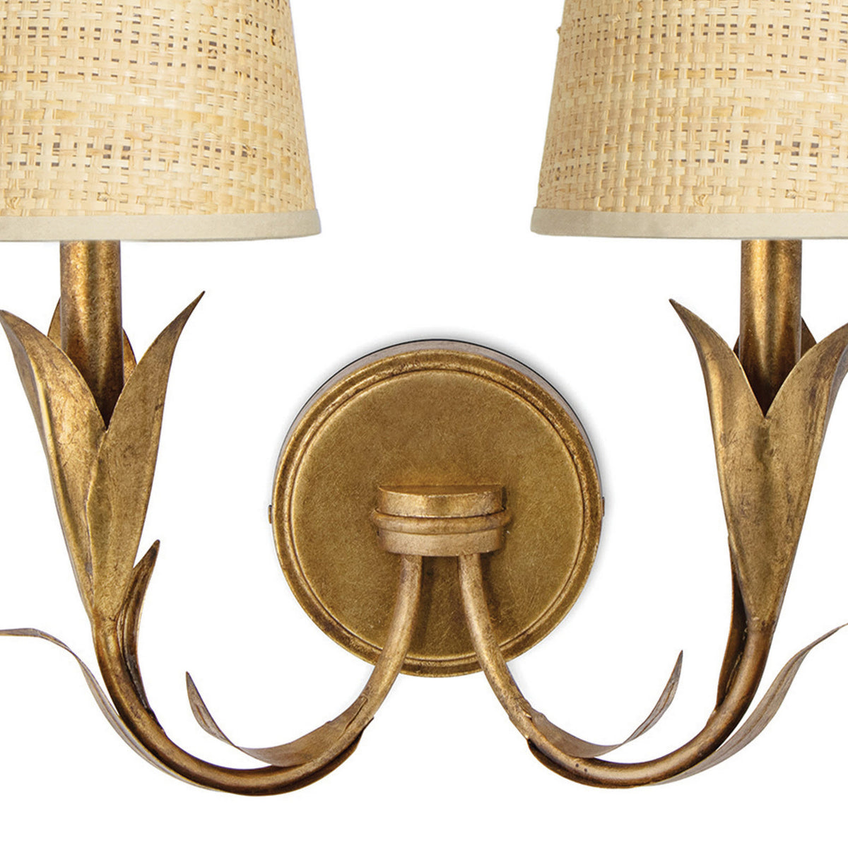 River Reed Two Light Wall Sconce