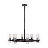 Eight Light Chandelier — 33"