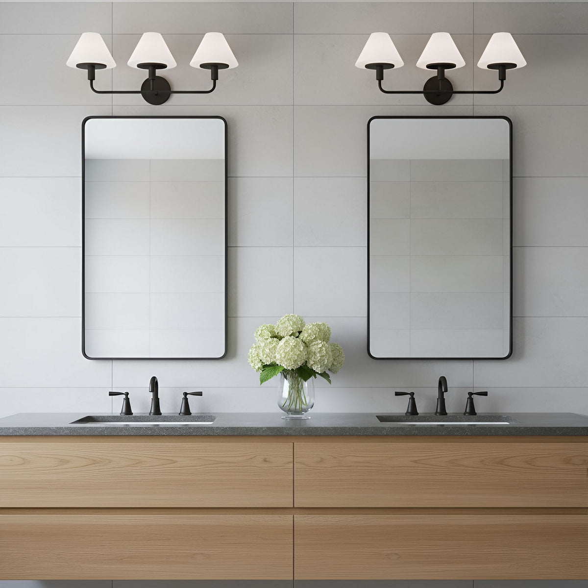 Mendota Three Light Bath