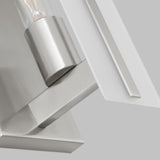 LED Bath Wall Sconce — W: 4.75" × H: 10.00" × D: 4.88"