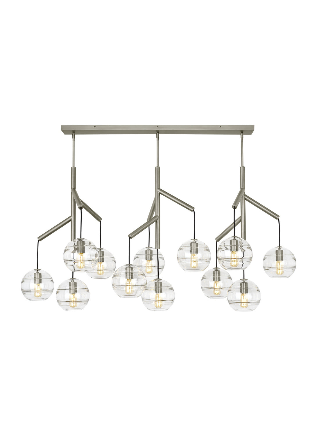12 Light Chandelier — 30.00"