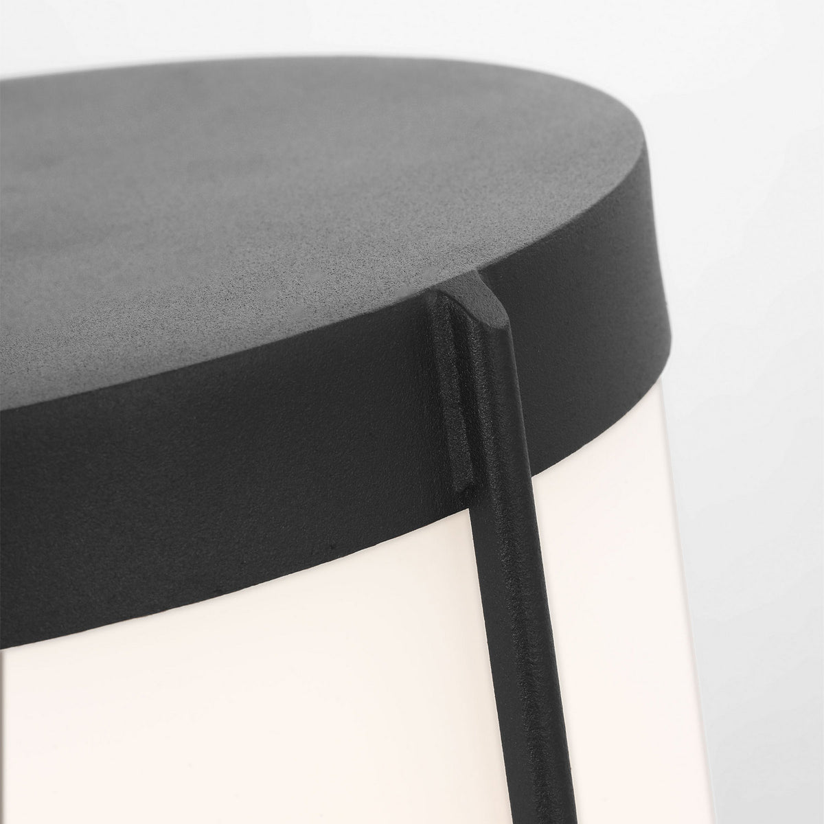 Luning Medium Lantern — Opal Etched
