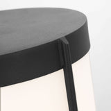 Luning Medium Lantern — Opal Etched