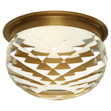 Hillam 5.5" Solitaire Flush Mount