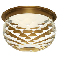 Hillam 5.5" Solitaire Flush Mount