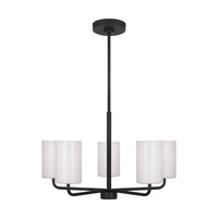 Rhett Five Light Chandelier — 9 W