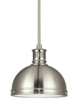 Pratt Street Metal One Light Pendant