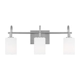 Oak Moore 3-Light Bath Sconce — 75 W