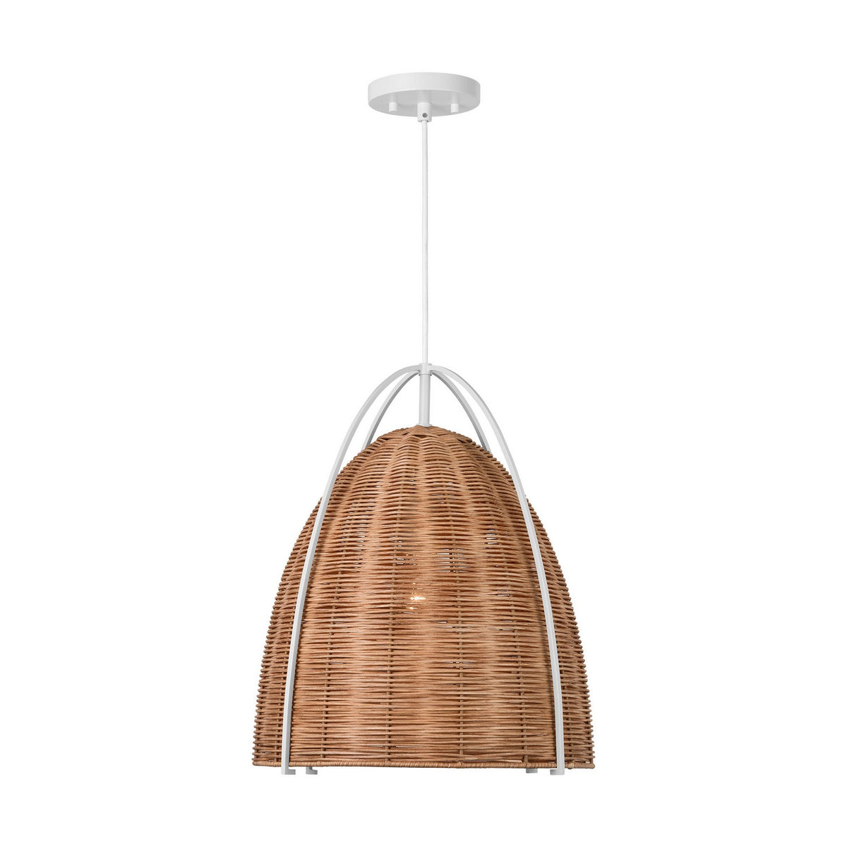 Norman Large Wicker Pendant