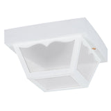 Outdoor Ceiling Two Light Flush Mount