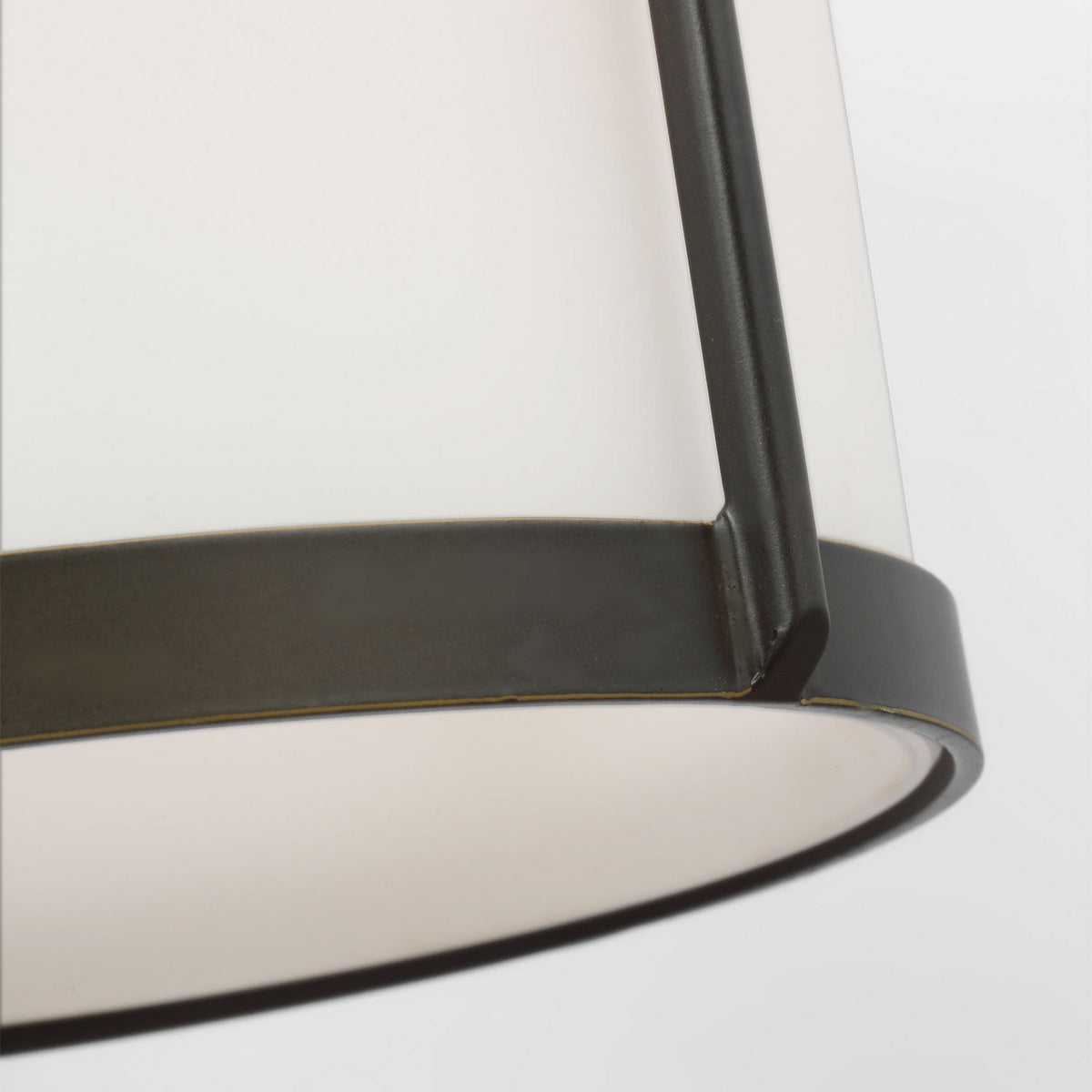 Luning Medium Lantern — Opal Etched