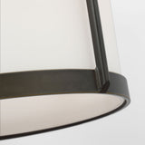 Luning Medium Lantern — Opal Etched
