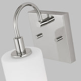 Oak Moore 1-Light Bath Sconce — 9 W