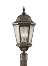 Three Light Outdoor Post Lantern — 22.25"