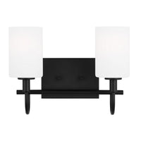 Oak Moore 2-Light Bath Sconce — 9 W