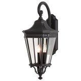 Three Light Outdoor Fixture — 30.00", 12"