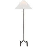 LED Floor Lamp — W: 25.25" × H: 62.25"