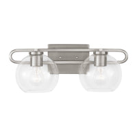 Two Light Bath Vanity — 7.63"