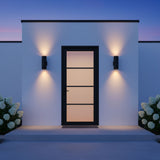 Two Light Outdoor Wall Lantern — 14.25", BR30