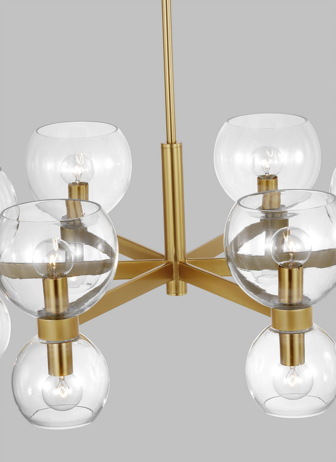 Six Light Chandelier — 11.13"