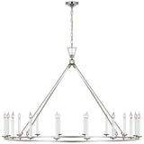Darlana Oversized Single Ring Chandelier