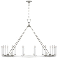 Darlana Oversized Single Ring Chandelier