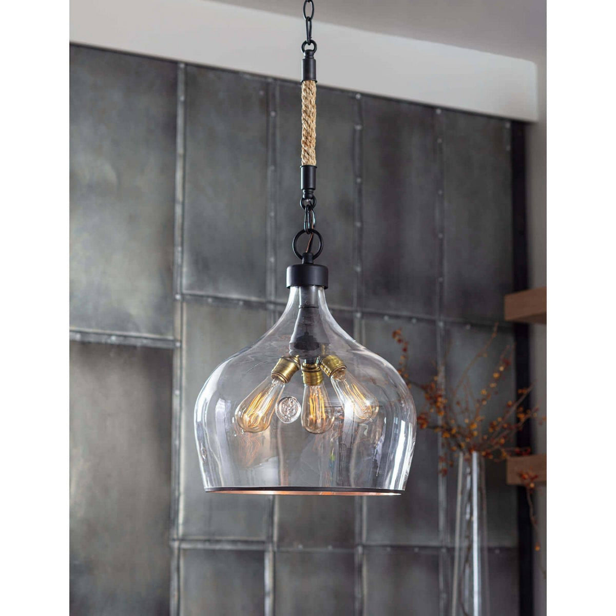 Demi John Three Light Pendant
