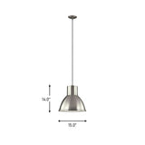 Division Street One Light Pendant