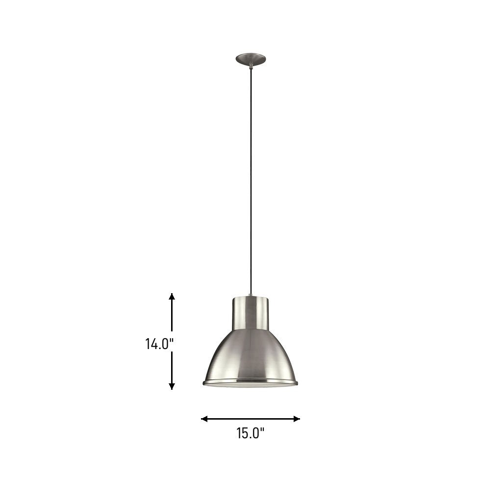 Division Street One Light Pendant