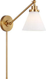 Wellfleet One-Arm Cone Sconce