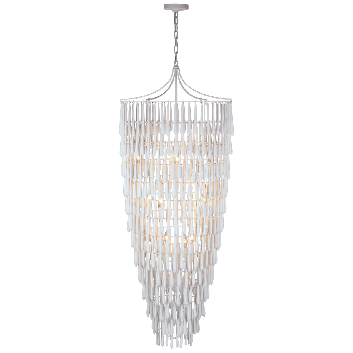 Vacarro Tall Cascading Chandelier
