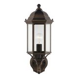 Sevier 19.5" Uplight Lantern — Clear