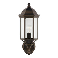 Sevier 19.5" Uplight Lantern — Clear