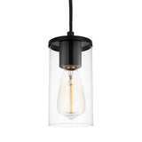 One Light Mini-Pendant — Clear, 60 W