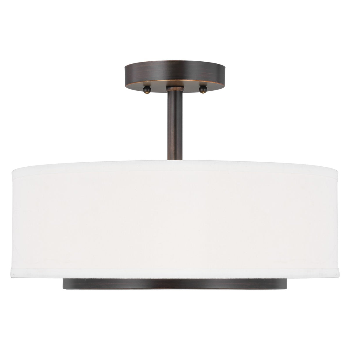 Nance Two Light Flush Mount