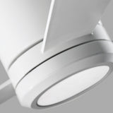 Clarity 52" Semi Flush LED Ceiling Fan