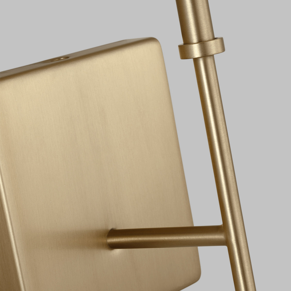 LED Bath Wall Sconce — W: 5.00" × H: 15.38" × D: 5.63"