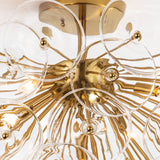 Poppy Five Light Flush Mount