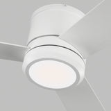 Clarity 56" Semi Flush LED Ceiling Fan