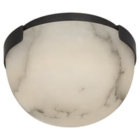 Melange 5" Solitaire Flush Mount