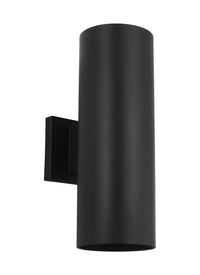 Two Light Wall Lantern — 14.25", Outdoor Cylinders