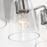 Miles Three Light Bath — Clear